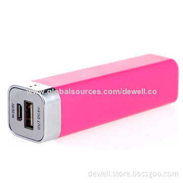 1,200/2,000/2,200/2,600mAh Emergency Mobile Device Charger for Promotions, 5V/1A Output